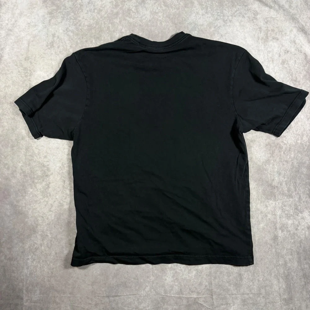 Jordan Brand Mens T-Shirt Medium Black Graphic Diamond Logo Short Sleeve Tee